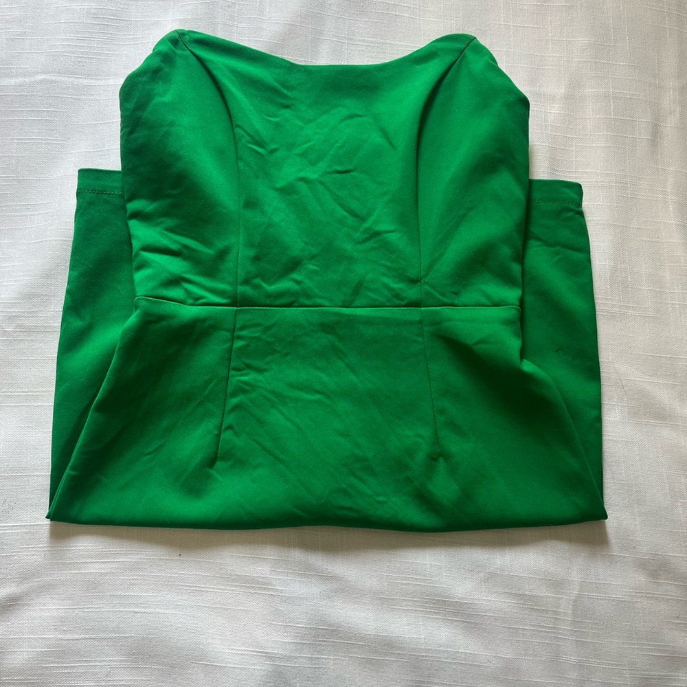 Princess Polly Green Strapless Dress